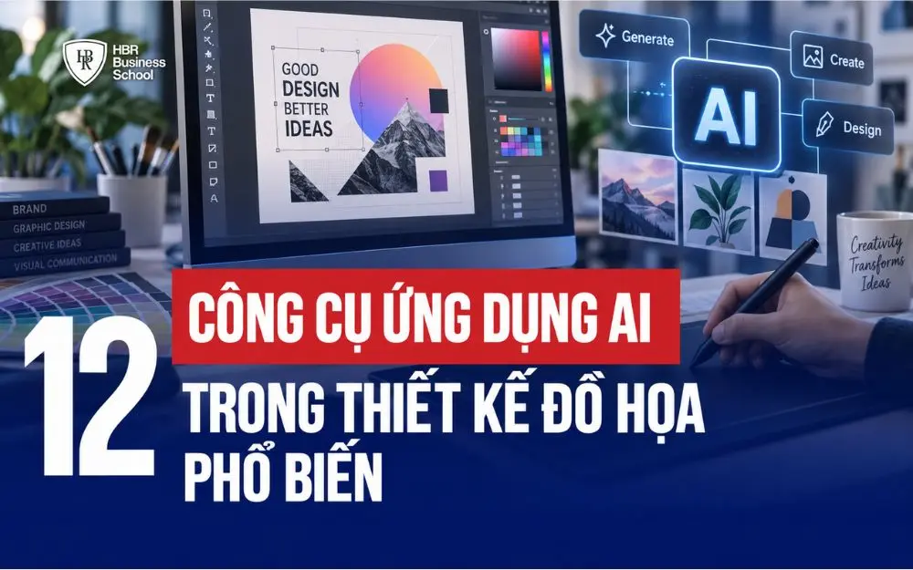 12 CÔNG CỤ ỨNG DỤNG AI TRONG THIẾT KẾ ĐỒ HỌA PHỔ BIẾN