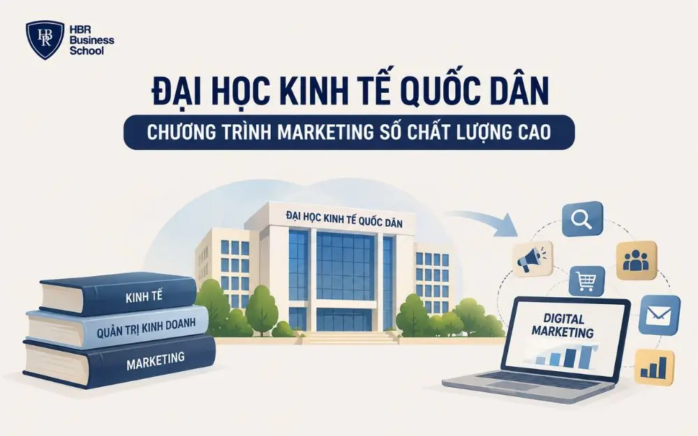 Đại học Kinh tế Quốc dân đào tạo Marketing số trên nền tảng Marketing tổng thể.