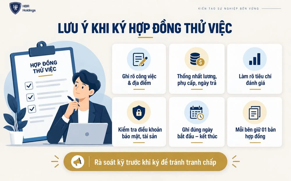 Những lưu ý cho người lao động và NSDLĐ khi ký kết