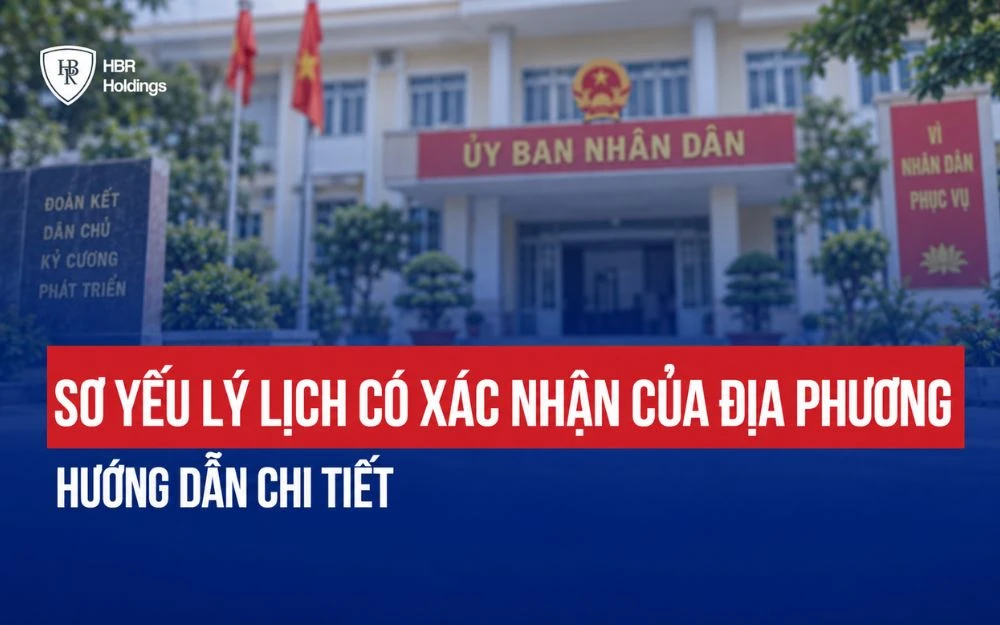 SƠ YẾU LÝ LỊCH CÓ XÁC NHẬN CỦA ĐỊA PHƯƠNG: HƯỚNG DẪN CHI TIẾT
