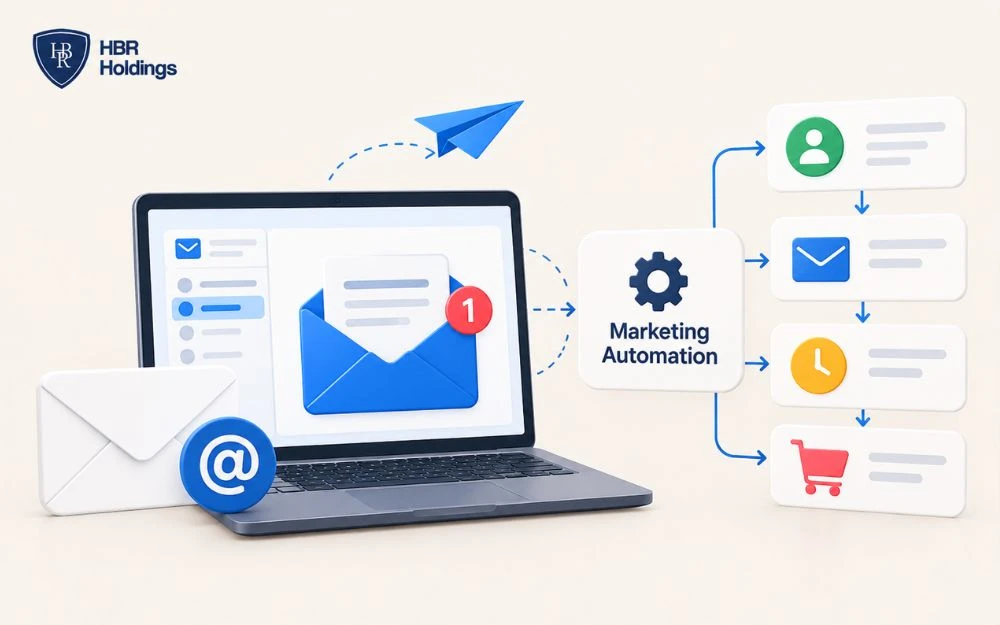Email Marketing kết hợp Automation giúp nuôi dưỡng, cá nhân hóa và tăng chuyển đổi.
