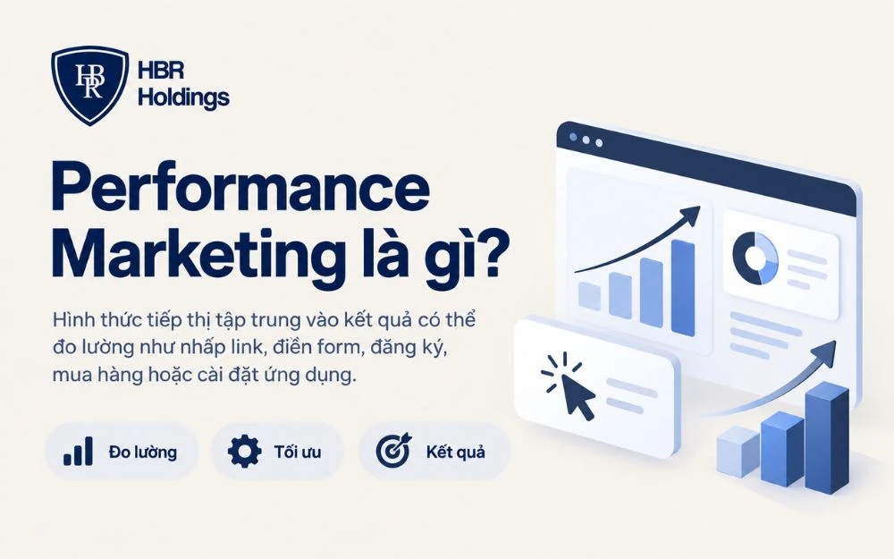 Performance Marketing giúp doanh nghiệp đo lường, tối ưu và gia tăng chuyển đổi.