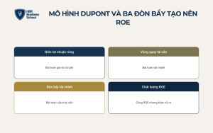 Mô hình DuPont và ba đòn bẩy tạo nên chỉ số ROE
