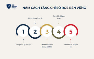Năm cách tăng chỉ số ROE bền vững cho doanh nghiệp