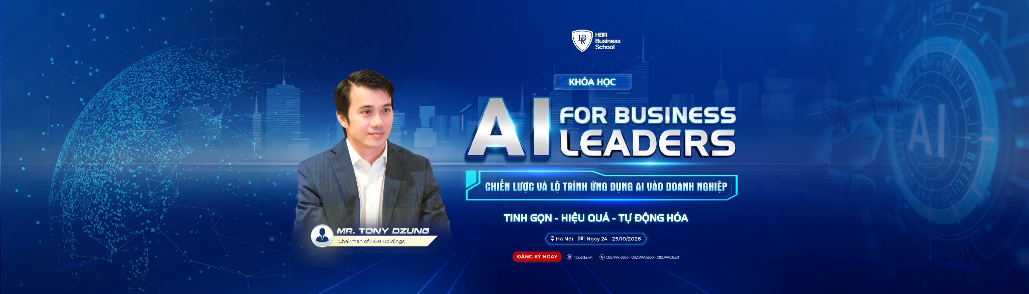 AI FOR BUSINESS LEADERS: CHIẾN LƯỢC & LỘ TRÌNH ỨNG DỤNG AI VÀO DOANH NGHIỆP K2