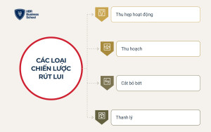 Các loại chiến lược rút lui trong quản trị chiến lược