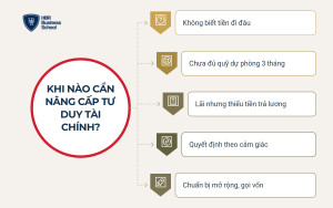 Khi nào bạn cần nâng cấp tư duy tài chính?