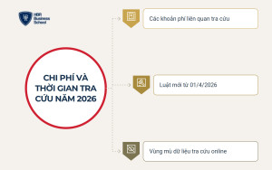 Chi phí và thời gian liên quan đến tra cứu thương hiệu năm 2026