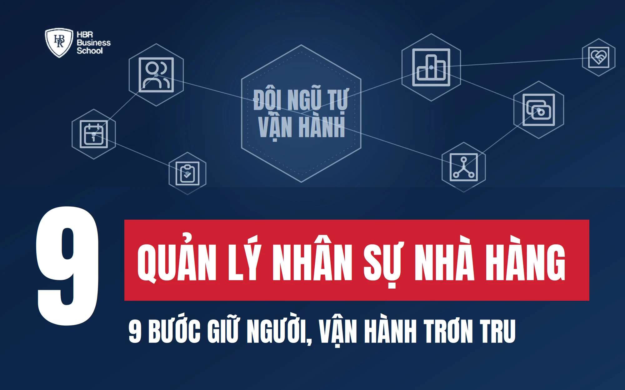 QUẢN LÝ NHÂN SỰ NHÀ HÀNG: 9 BƯỚC GIỮ NGƯỜI, VẬN HÀNH TRƠN TRU