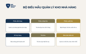 Bộ biểu mẫu quản lý kho nhà hàng cần có